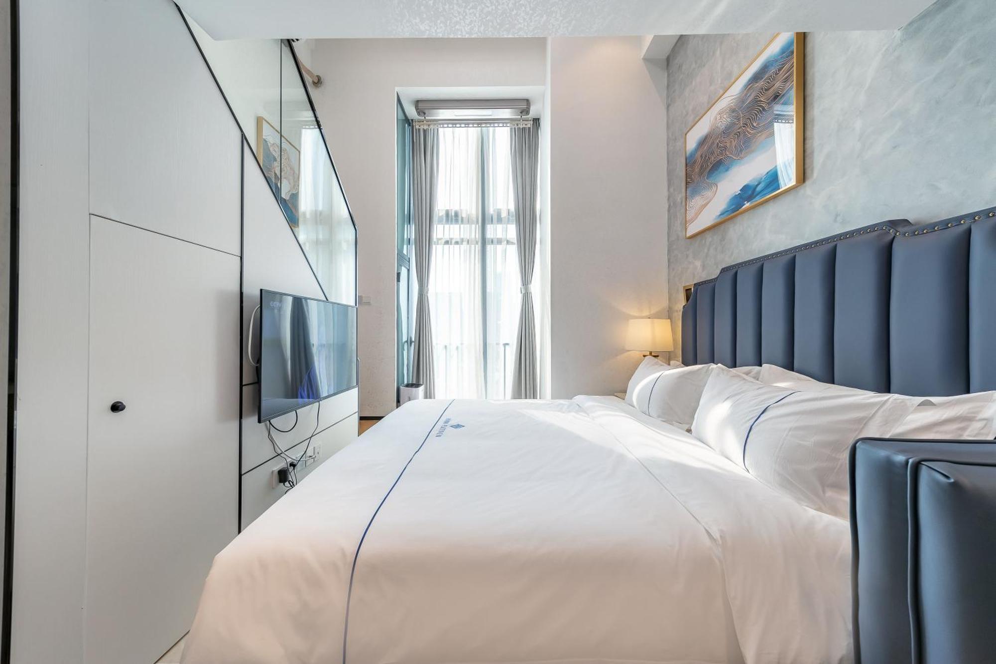 Boruisi Plaza Residence Apartment - Shenzhen Futian Convention & Exhibition Center エクステリア 写真