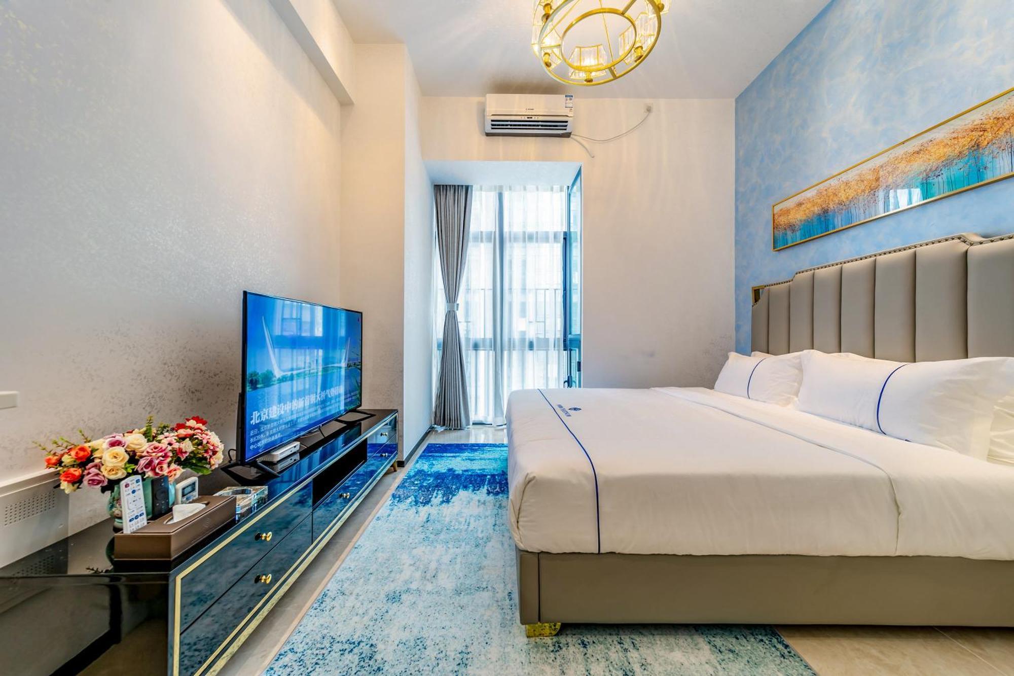 Boruisi Plaza Residence Apartment - Shenzhen Futian Convention & Exhibition Center エクステリア 写真