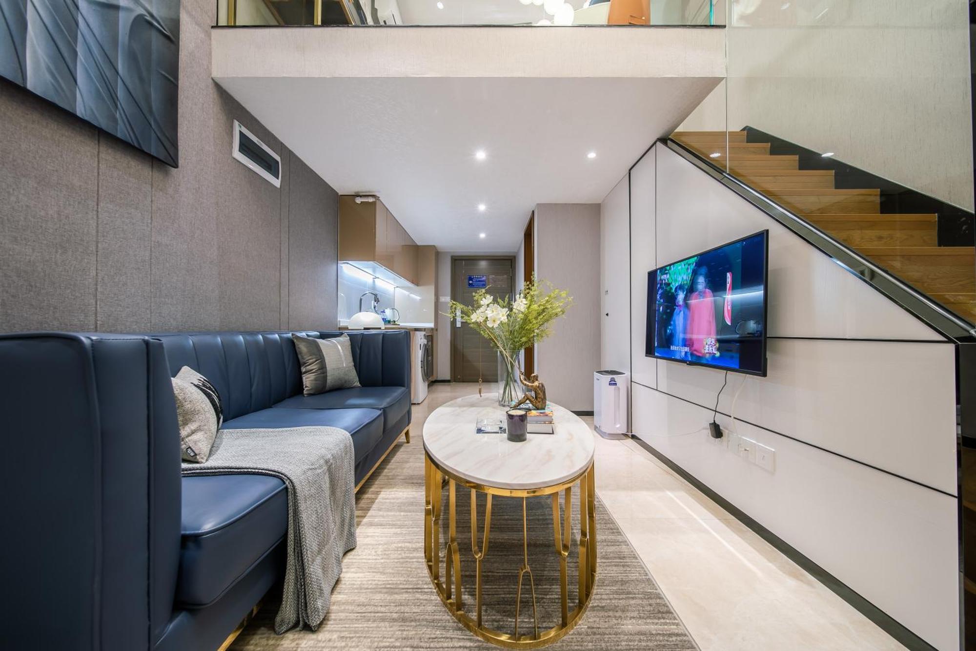 Boruisi Plaza Residence Apartment - Shenzhen Futian Convention & Exhibition Center エクステリア 写真