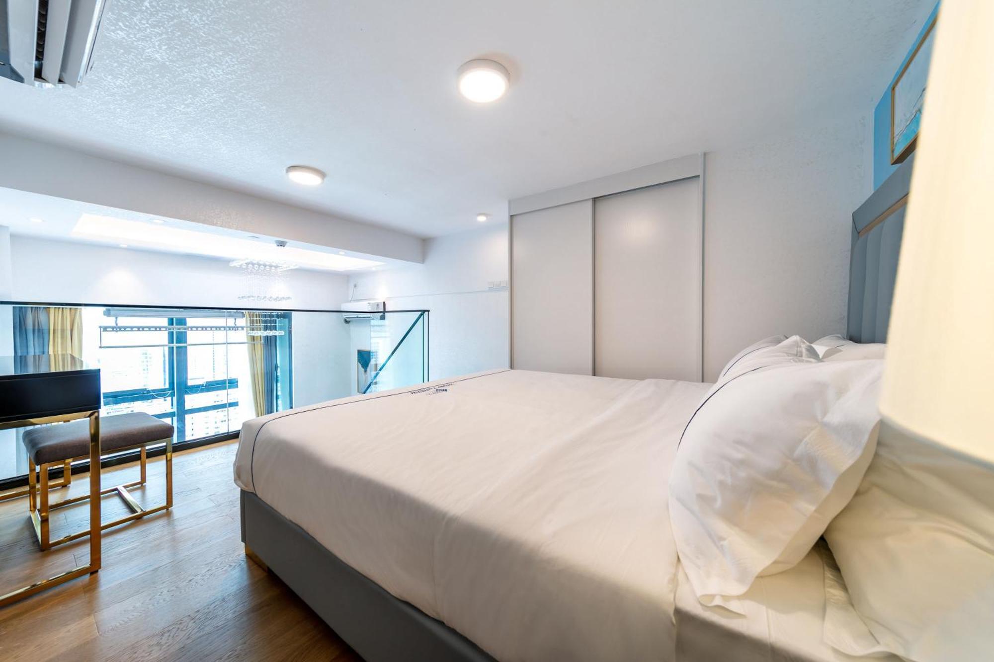 Boruisi Plaza Residence Apartment - Shenzhen Futian Convention & Exhibition Center エクステリア 写真