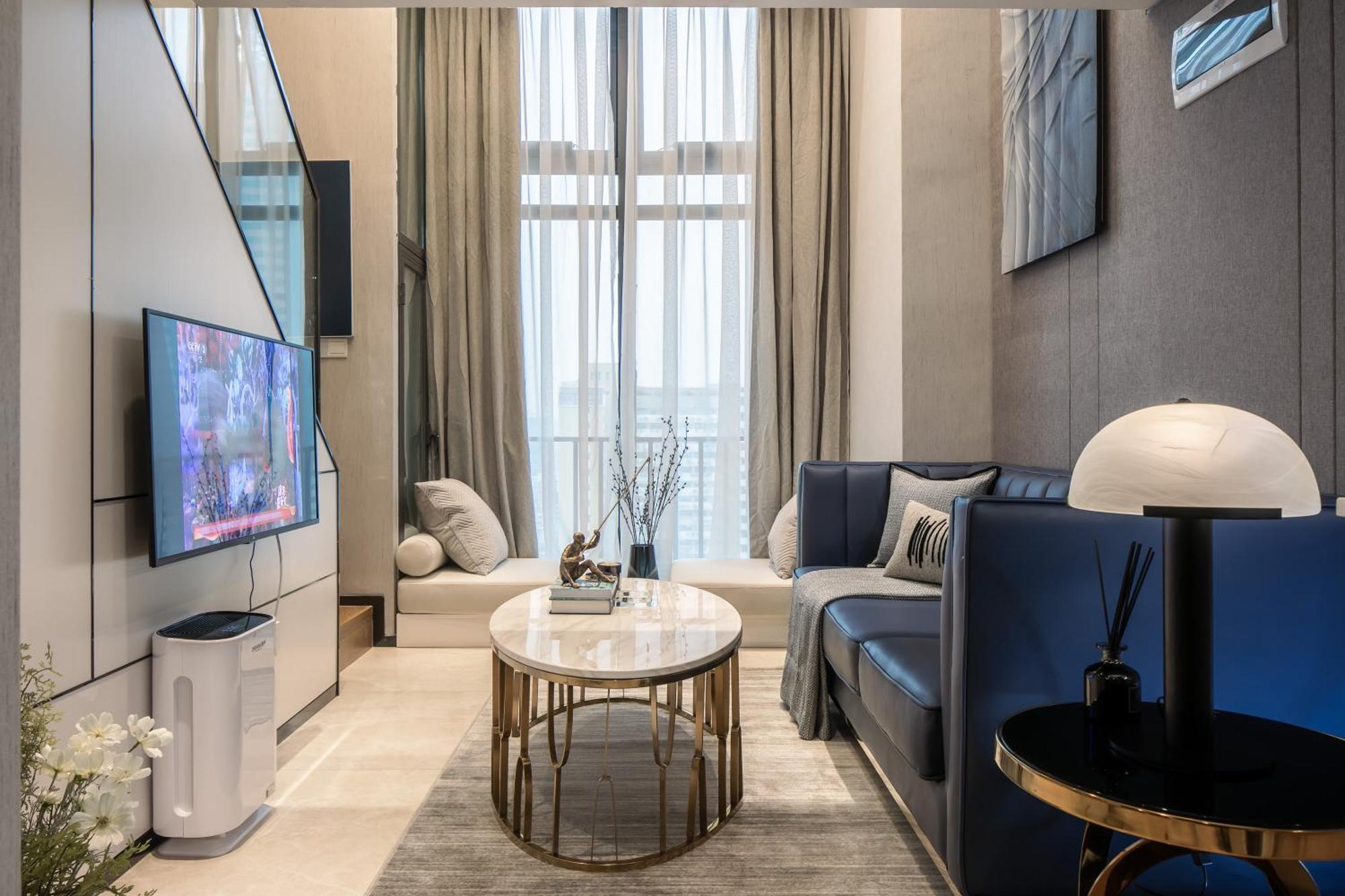 Boruisi Plaza Residence Apartment - Shenzhen Futian Convention & Exhibition Center エクステリア 写真