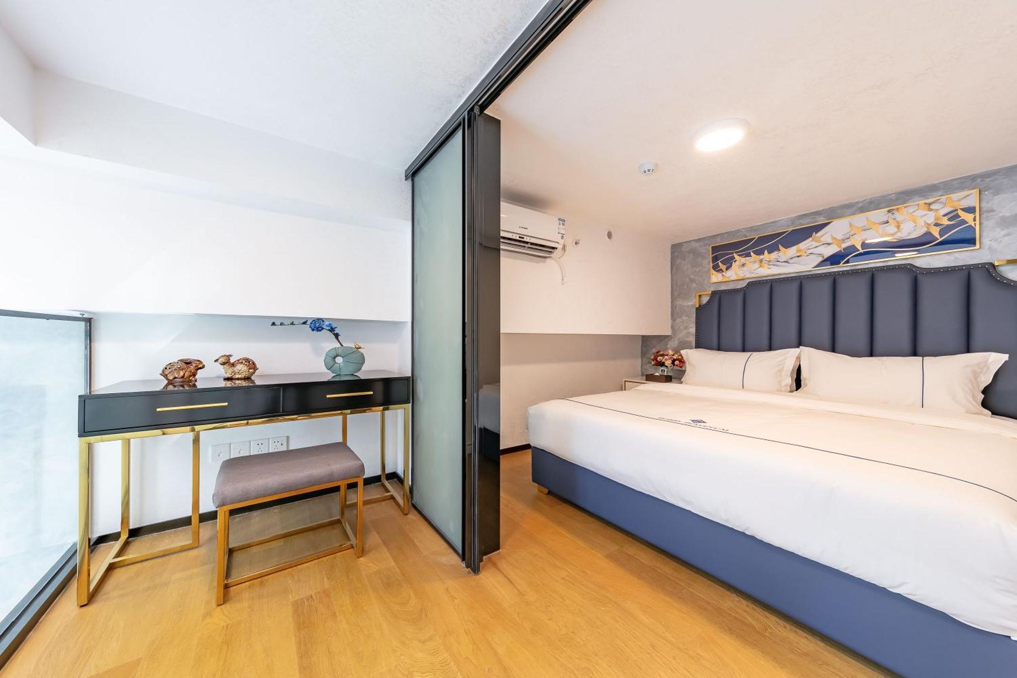 Boruisi Plaza Residence Apartment - Shenzhen Futian Convention & Exhibition Center エクステリア 写真